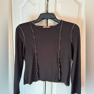 Black long sleeve. Willow & root, from Buckle